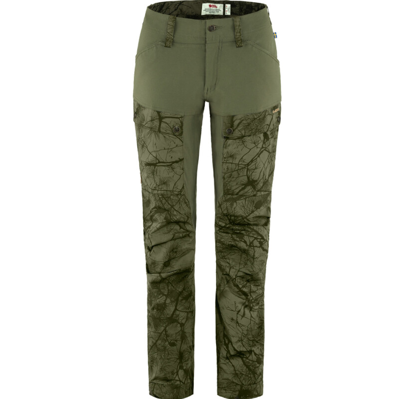 Fjällräven Keb Broek W Reg, 626-625 Groen Camo-Laurel Groen, 40