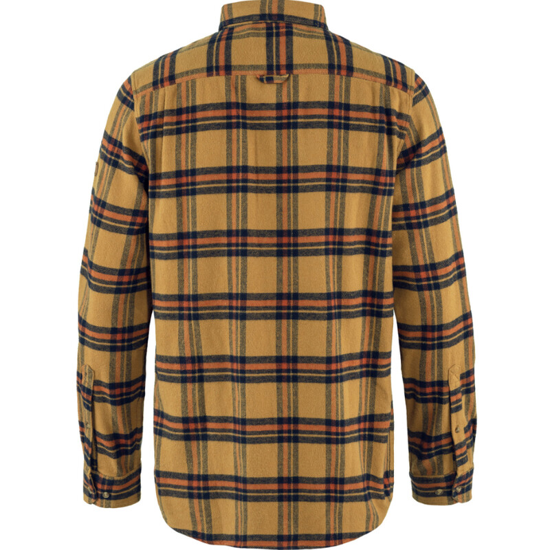 Fjällräven Övik Zwaar Flanellen Overhemd M, 232-215 Boekweit Bruin-Autumn Leaf, M