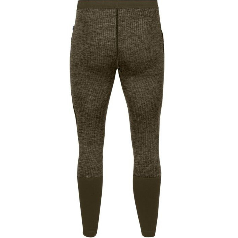 Fjällräven Värmland Woolterry Long Johns M, 633 Donker Olijf, maat XL