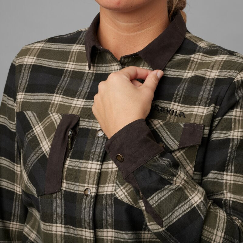 Härkila Aivak blouse, olijf, maat M