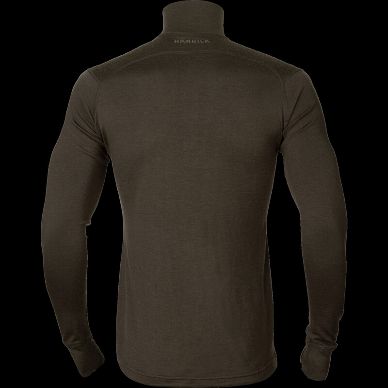 Härkila Base All Season halve rits Shadow bruin , S