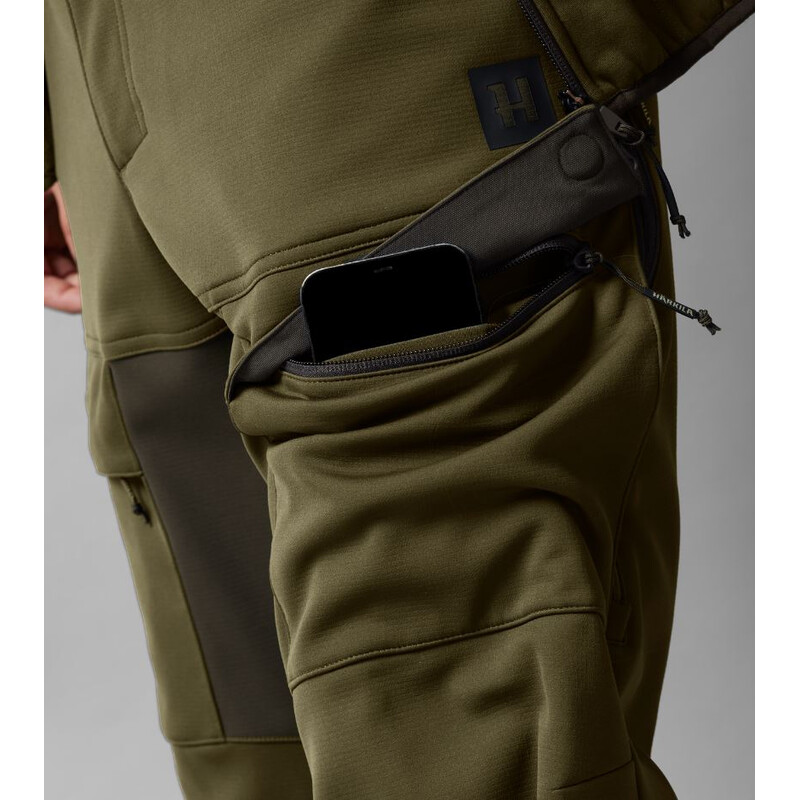 Härkila Deer Stalker Light broek, wilgengroen/schaduwbruin maat 52