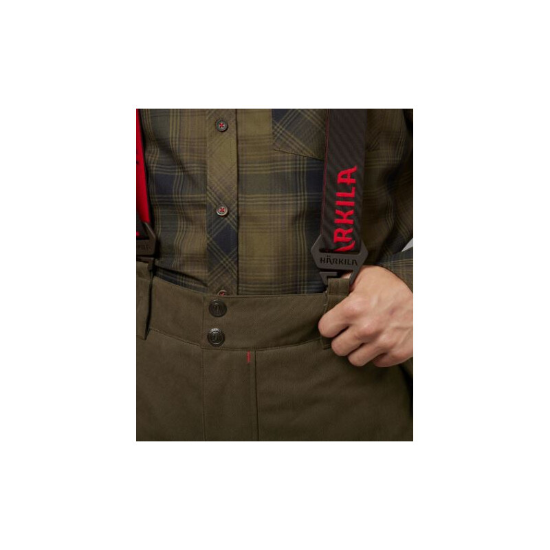 Härkila Driven Hunter HWS geïsoleerde broek, wilgengroen, maat 52
