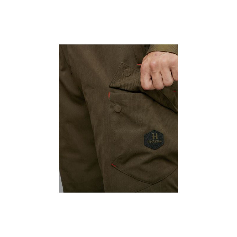 Härkila Driven Hunter HWS geïsoleerde broek, wilgengroen, maat 52