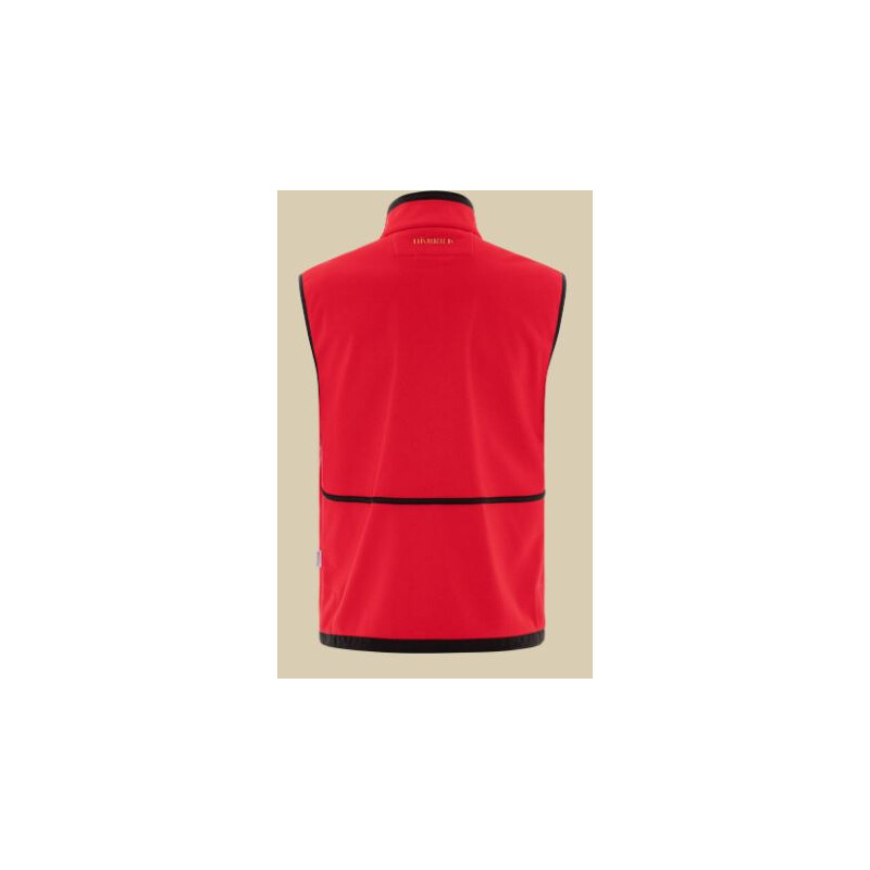 Härkila Kamko fleece vest, Bruin/Rood maat M