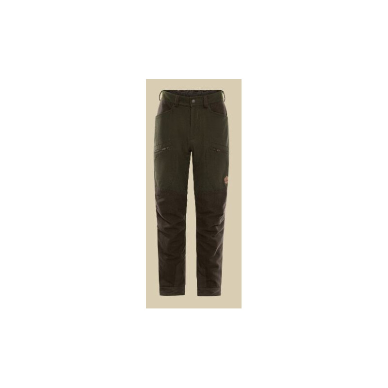 Härkila Metso dames winterbroek, Willow green/Shadow brown, maat 40
