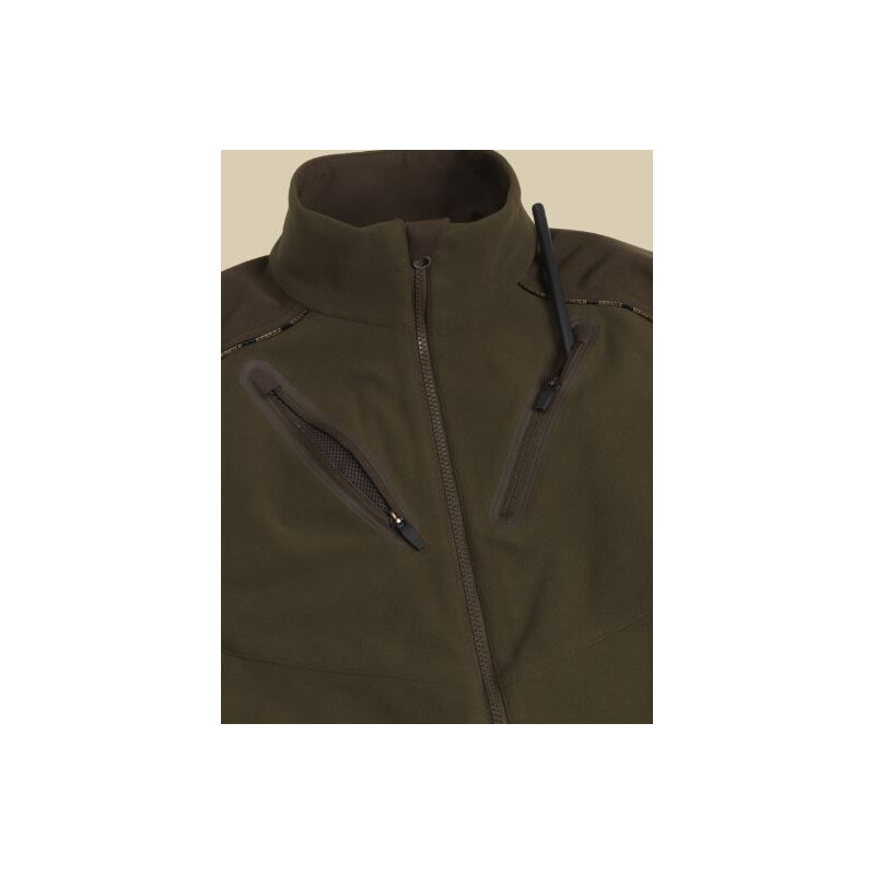 Härkila Mountain Hunter Hybrid geïsoleerde fleece, wilgengroen, maat XXL