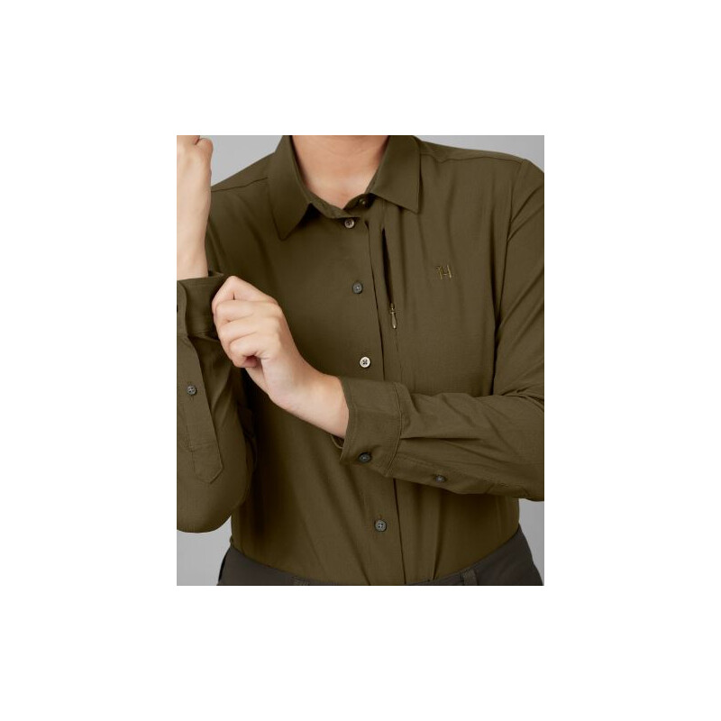 Härkila Trail blouse, Willow groen maat XL