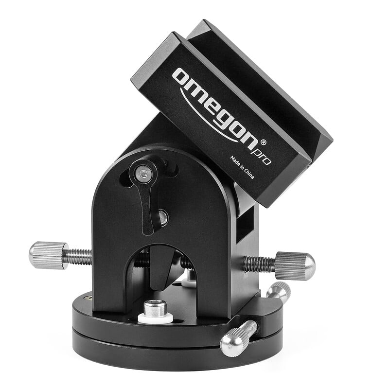 Omegon Montering Segugio Tracker Set mit Deluxe Polhöhenwiege und Polsucher