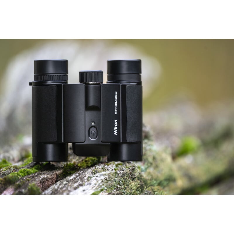 Nikon Beeldgestabiliseerde verrekijker Bildstabilisiertes Fernglas Stabilized 12x25 S