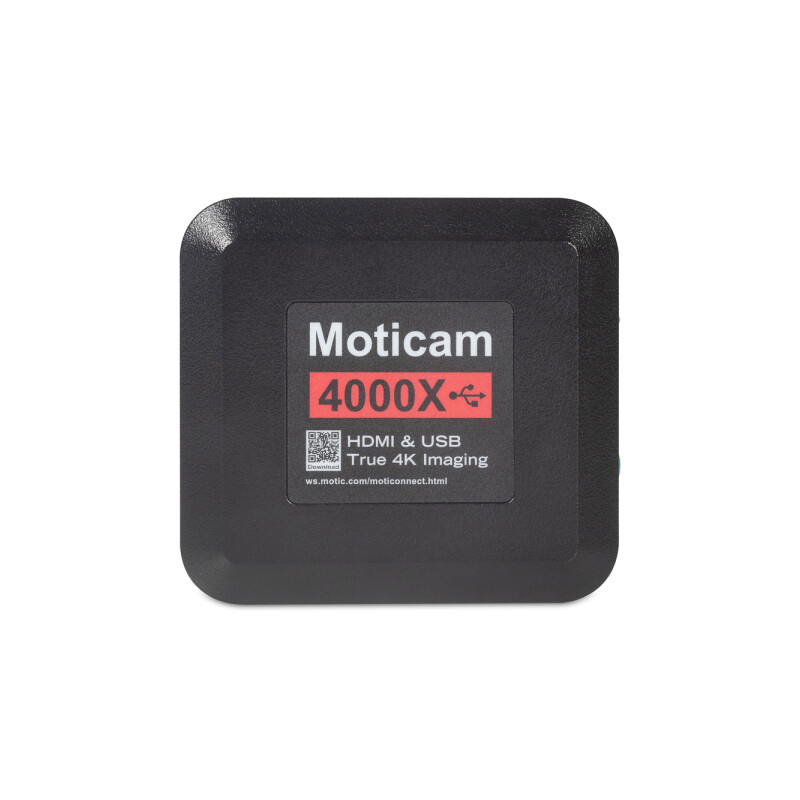 Motic camera 4000X, kleur, 8MP, CMOS, 1/2.8, HDMI/USB/Lan & USB, 1,45 µm