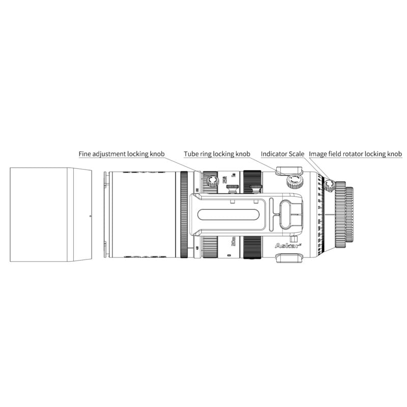 Askar Apochromatische Refractor AP 55/264 SQA55 OTA