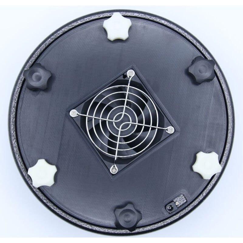 Astroprints Spiegelkap voor GSO en TS Optics ONTC 8" primaire spiegelbevestiging met ventilatoruitsparing