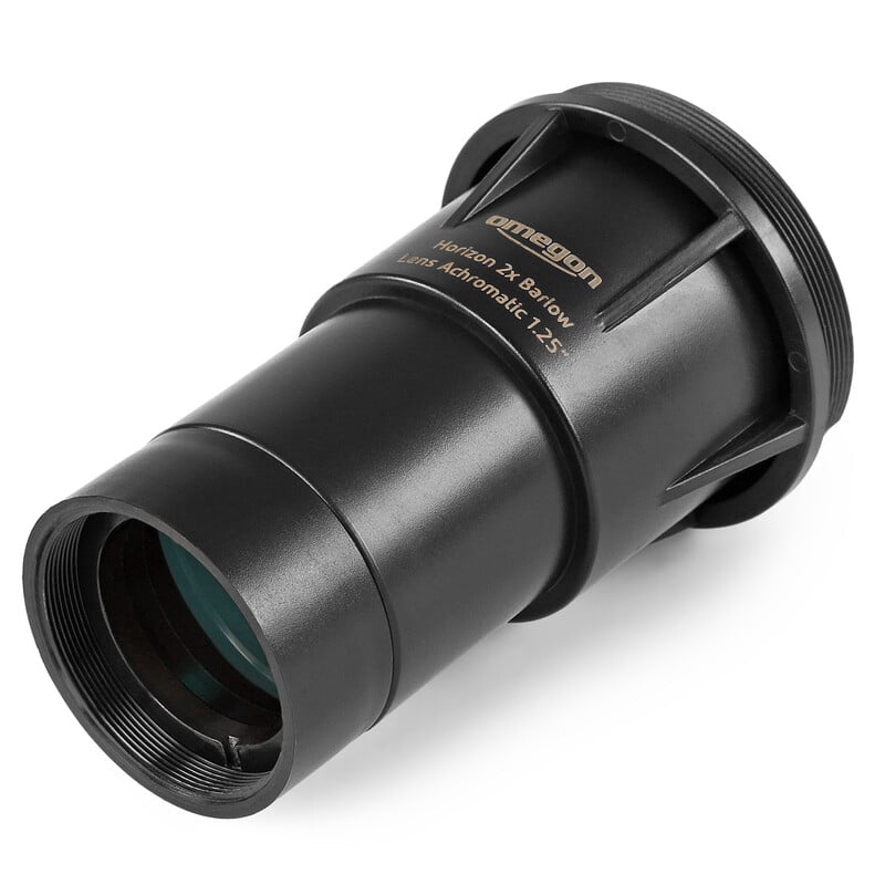 Omegon 2x barlow lens, achromatisch, 1,25'' T2