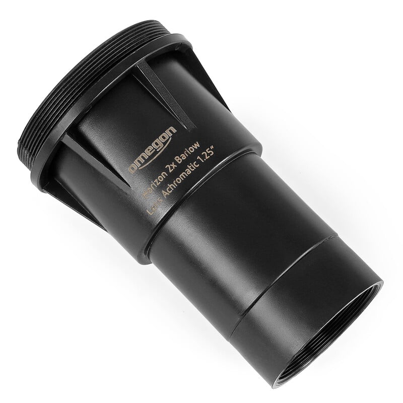 Omegon 2x barlow lens, achromatisch, 1,25'' T2