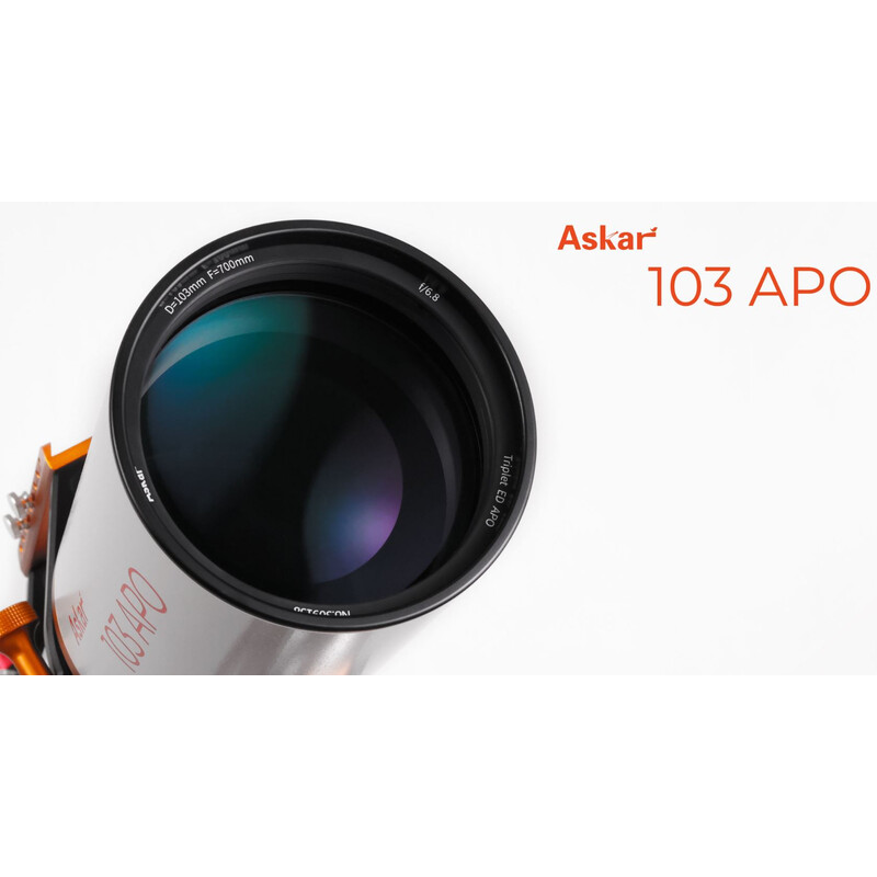 Askar apochromatische refractor AP 103/700 Triplet OTA