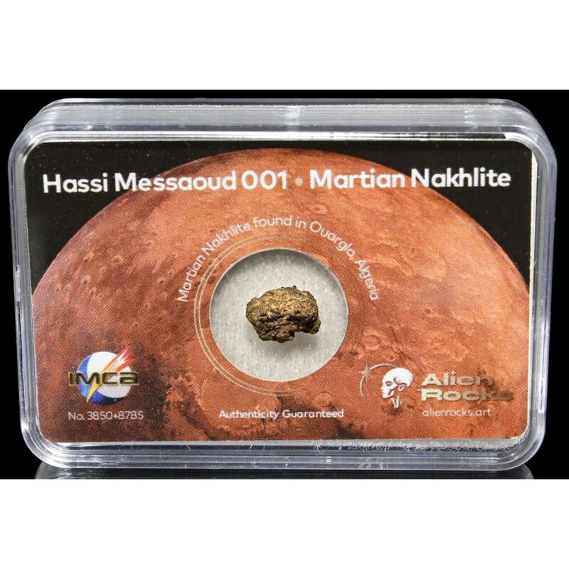 Alien Rocks Meteoriet Hassi Messaoud < 0,1 gram