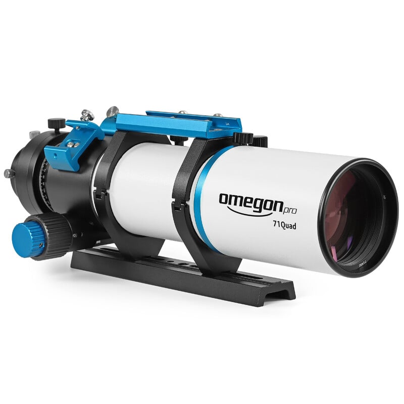 Omegon apochromatische refractor Pro APO AP 71/490 Quadruplet OTA
