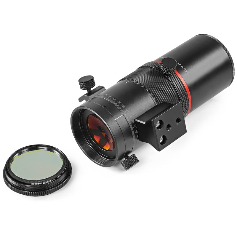 Omegon apochromatische refractor Pro APO DoubleED AP 40/180 Quadruplet OTA