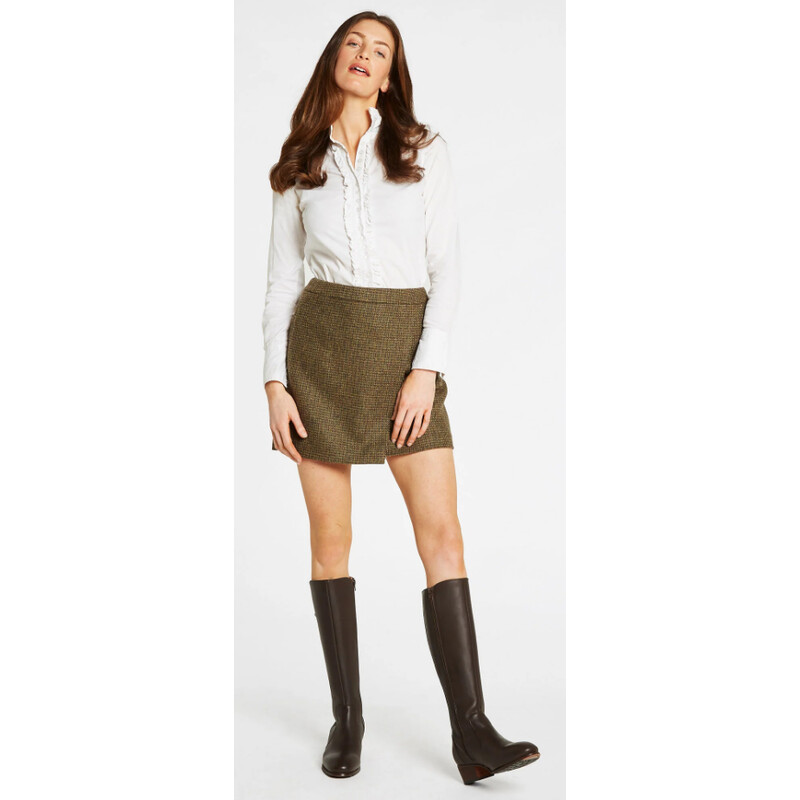 Dubarry of Ireland Tweed rok Buckthorn Heath 40