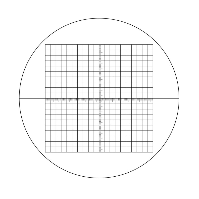 MAGUS Microscoopglaasje voor Calibratie van CSS2 stereomiscroscopen