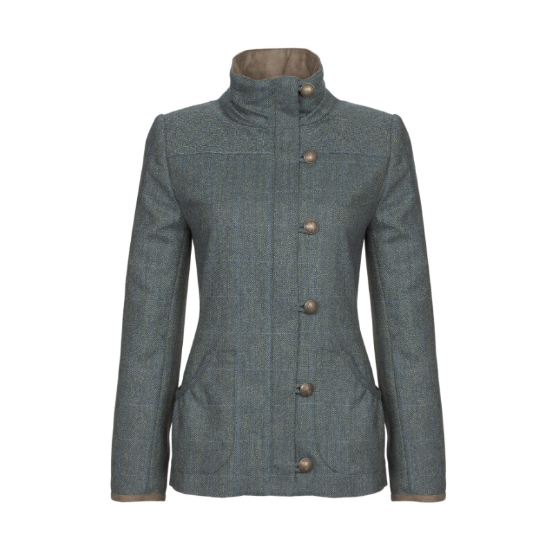 Dubarry of Ireland Tweed jasje Bracken 89 Mist maat 40