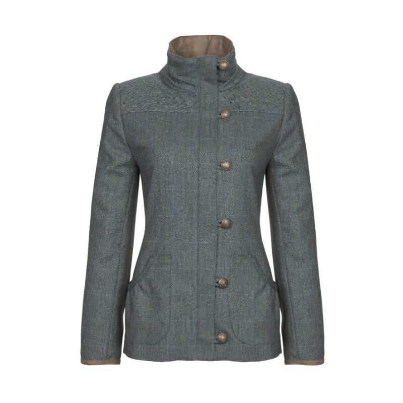 Dubarry of Ireland tweedjas Bracken 89 Mist maat 40