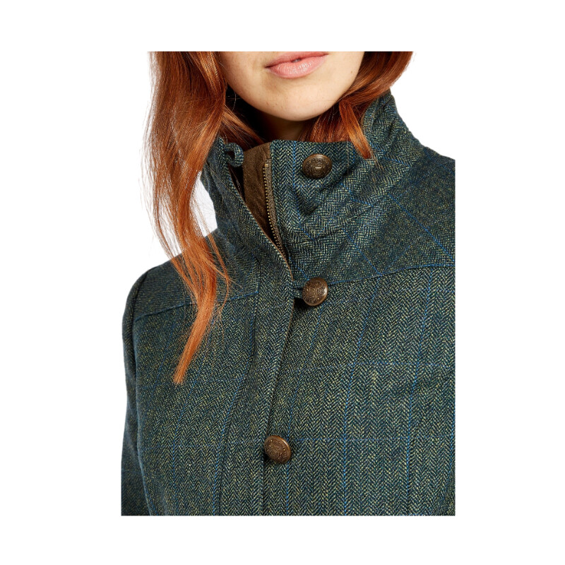Dubarry of Ireland Tweed jasje Bracken 89 Mist maat 40