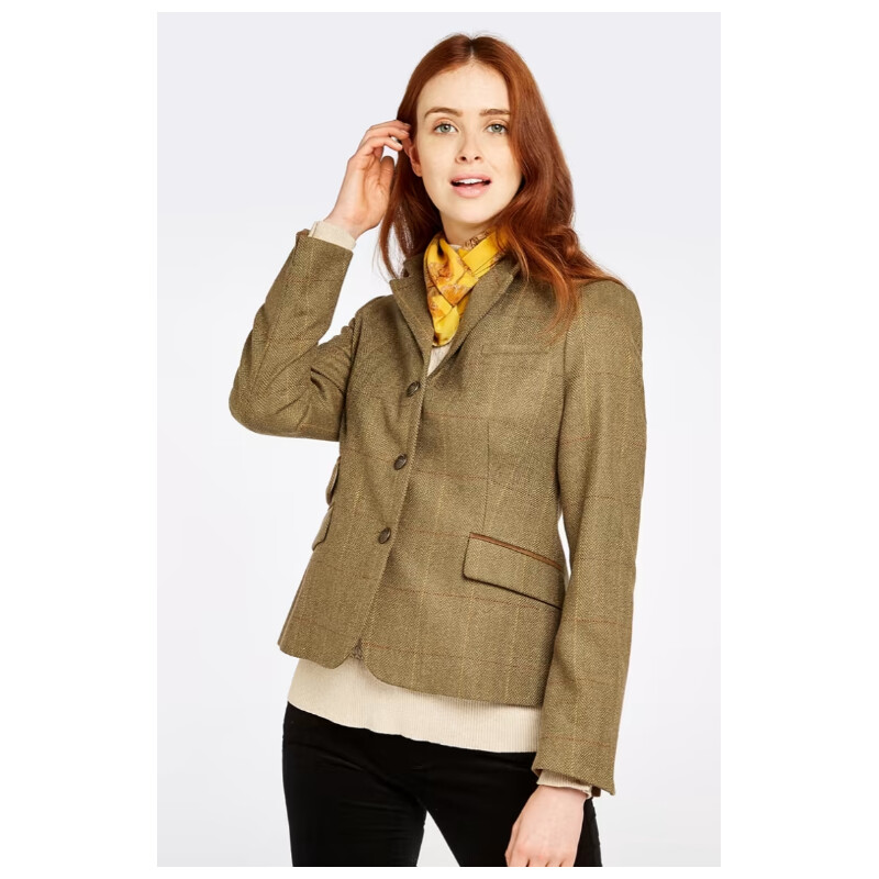 Dubarry of Ireland Boterbloem Elm tweed jasje maat 38