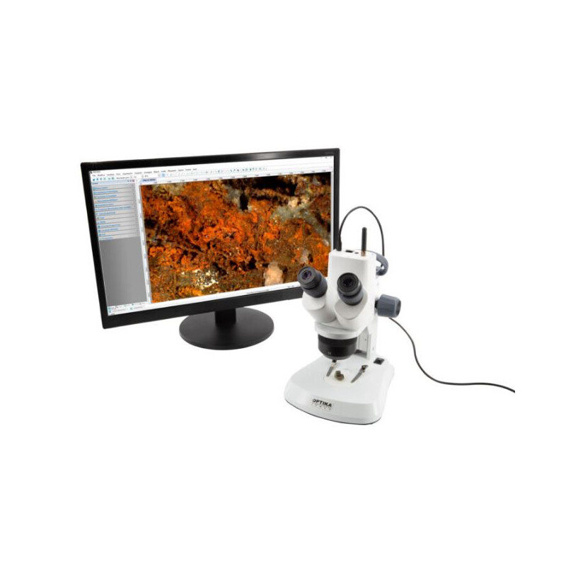 Optika Microscoop , SFX DigitalDigital WI-FI, 10x 20x 40x, LED, invallend en doorgelaten licht