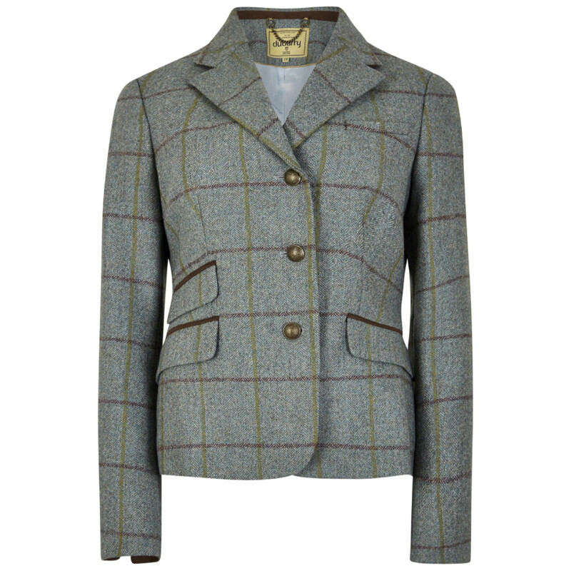 Dubarry of Ireland Boterbloemkleurig tweed jasje maat 40