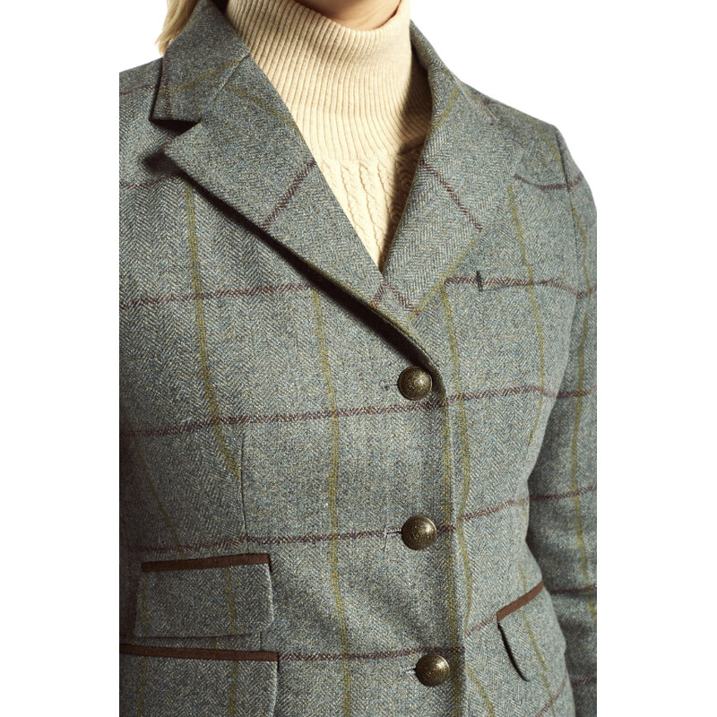Dubarry of Ireland Boterbloemkleurig tweed jasje maat 40