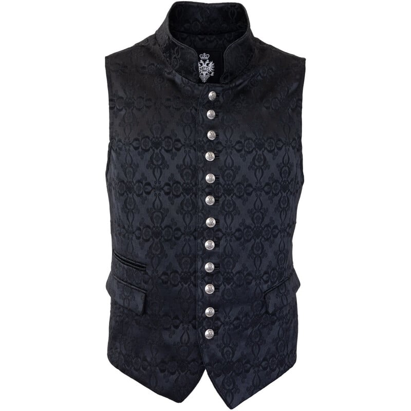 Rettl Gilet Kaiser Franz Josef Triscele zwart maat 54