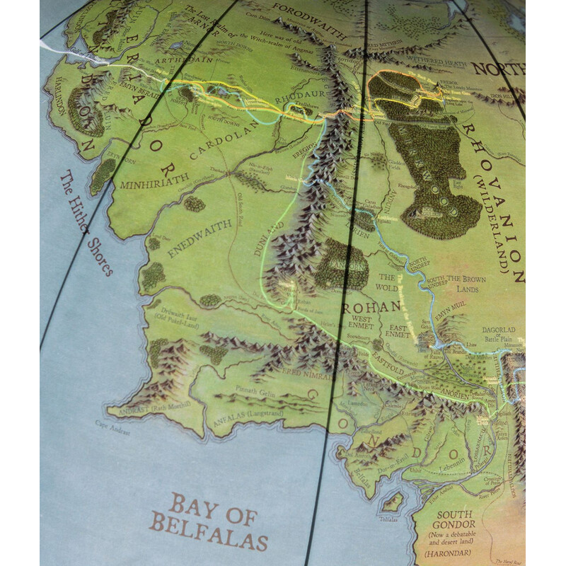 Columbus Globe Midden-aarde 30 cm