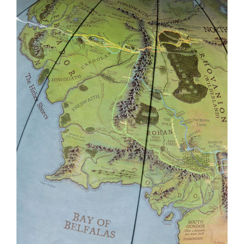 Columbus Globe Midden-aarde 40 cm