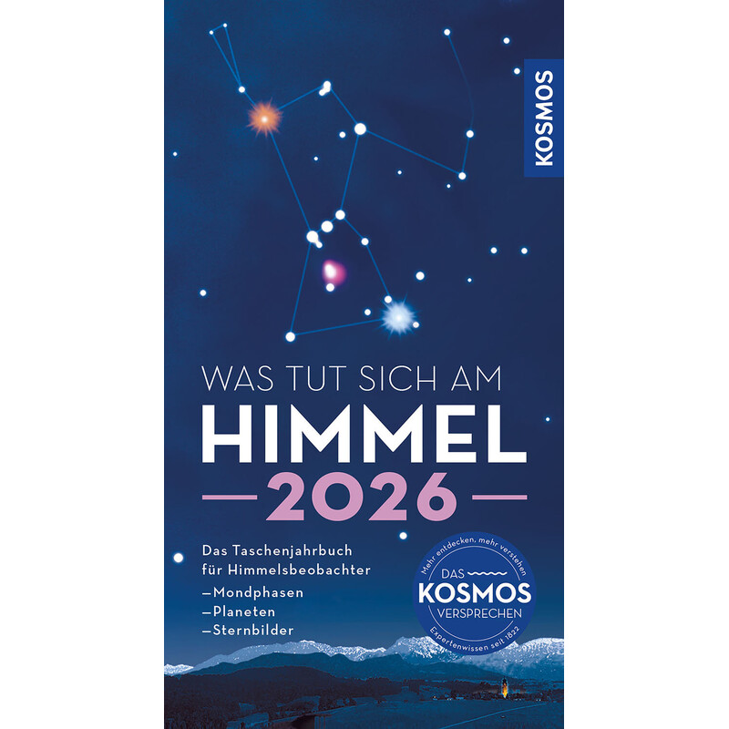Kosmos Verlag Jaarboek Was tut sich am Himmel 2026