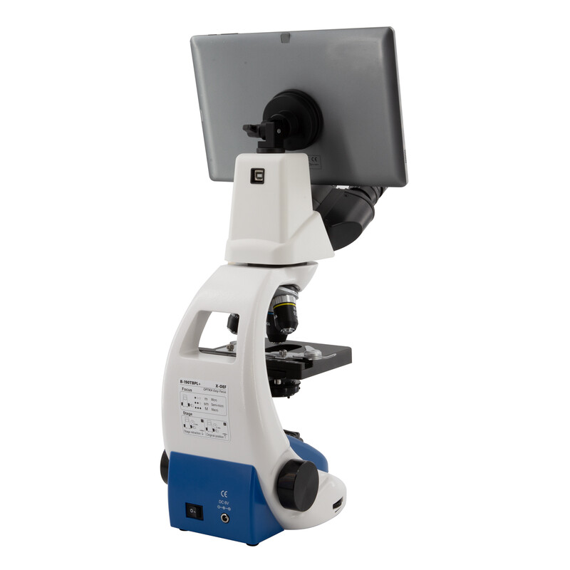 Optika Microscoop , Mikrokskop, B-190TBPL+, digital, 5 MP, USB, 30 fps, 40-1000X, PLAN