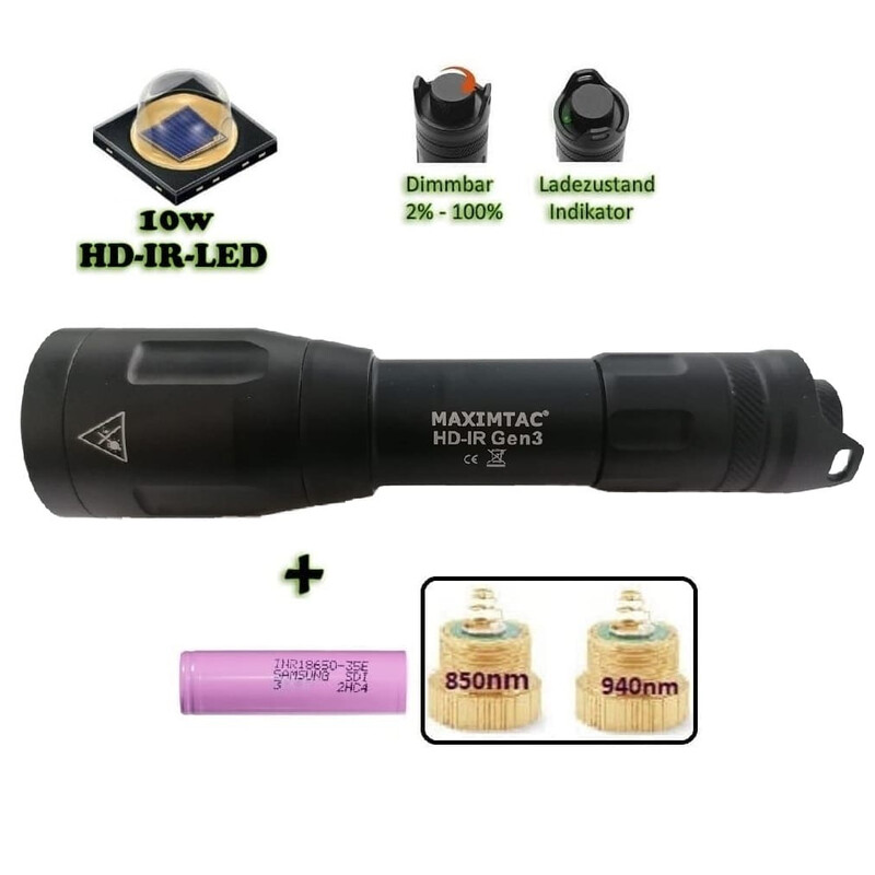 Maximtac HD-IR Gen 3 LED-IR-verlichting
