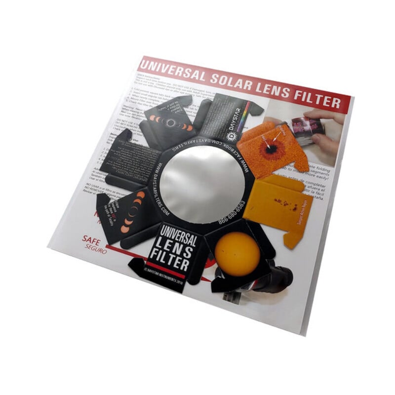 DayStar Zonnefilters White-Light Universal Lens (50-69 mm)