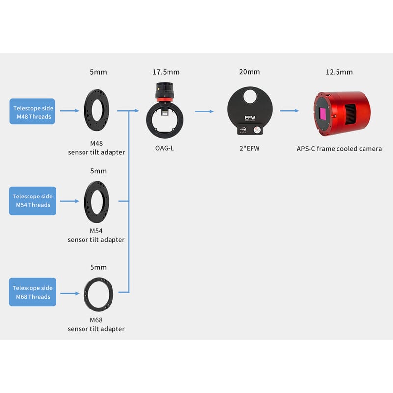 ZWO Camera ASI 2600 MM Pro Mono