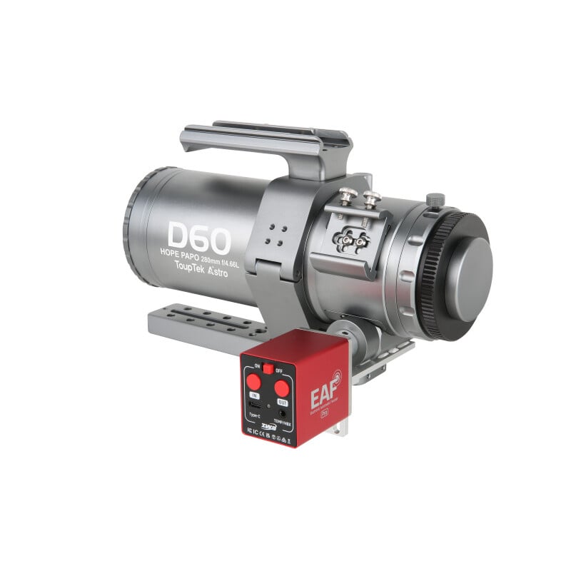 ToupTek Apochromatische refractor HOPE D60 60/280 kantelmechanisme
