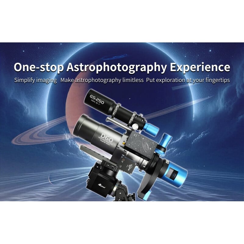 ToupTek Apochromatische refractor HOPE D60 60/280 Tilter