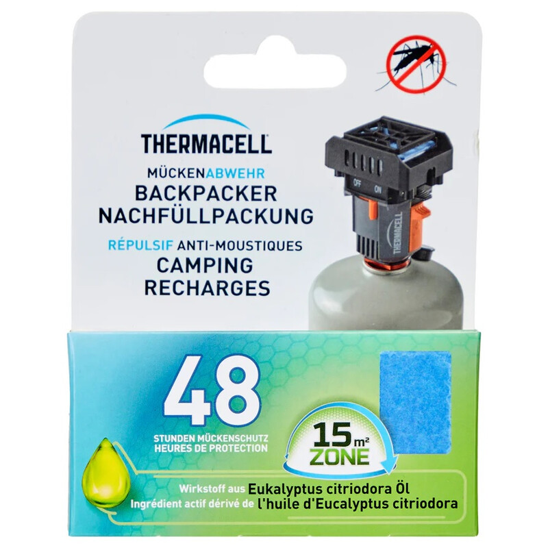 Thermacell Navulverpakking voor backpackers PT-19, 48 uur