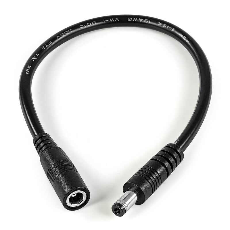 Omegon Kabel Adapter 5,5-2,5 (vrouwelijk, pin) - 5,5-2,1 (mannelijk)