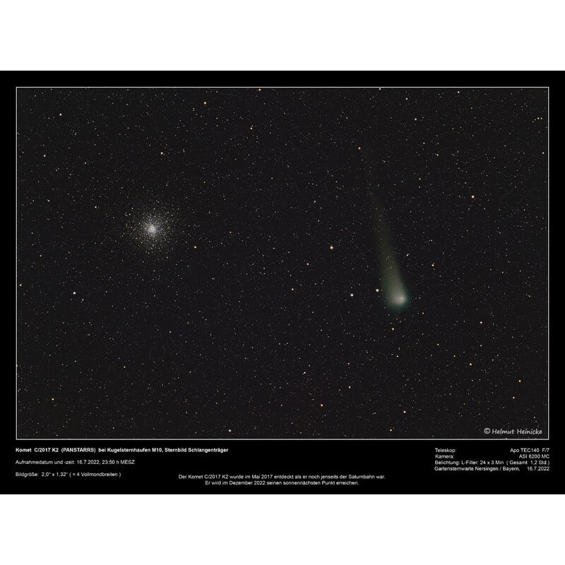 TEC Apochromatische refractor AP 140/980 f/7 140FL
