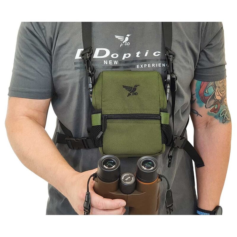 DDoptics Verrekijkerzak Harness groen