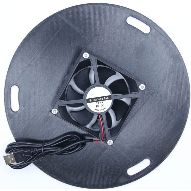 Astroprints Spiegelafdekking voor Skywatcher Newton 8" met ventilatiesystemen