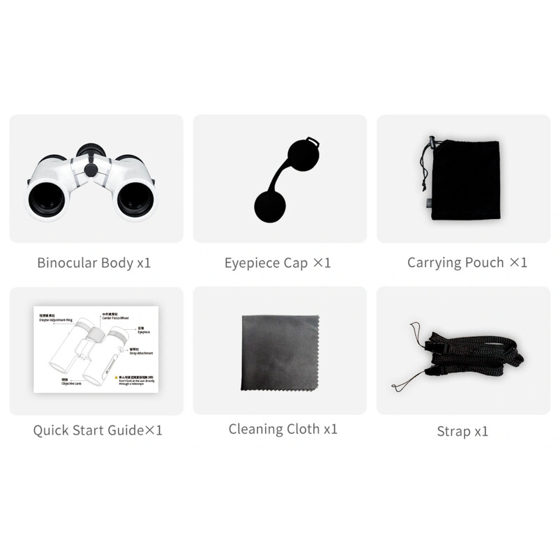 ZWO Verrekijkers Seestar VisionX 8x24