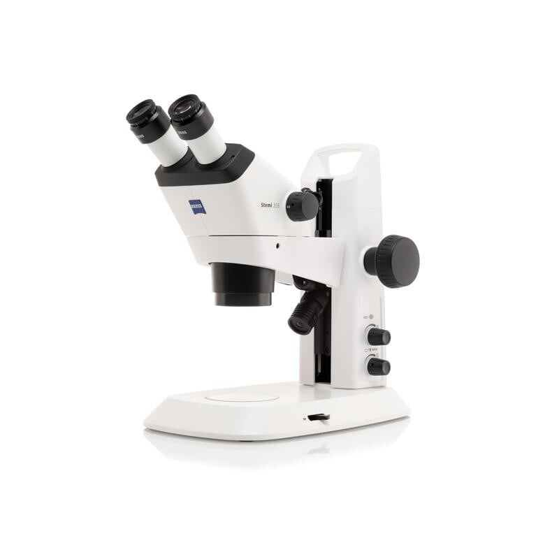 ZEISS Stereo zoom microscoop Stemi 355, C Edu, trino, w.d. 110 mm, 10x/23, 5,5:1, 7,2x-40x, AL/DL, Spot C LED