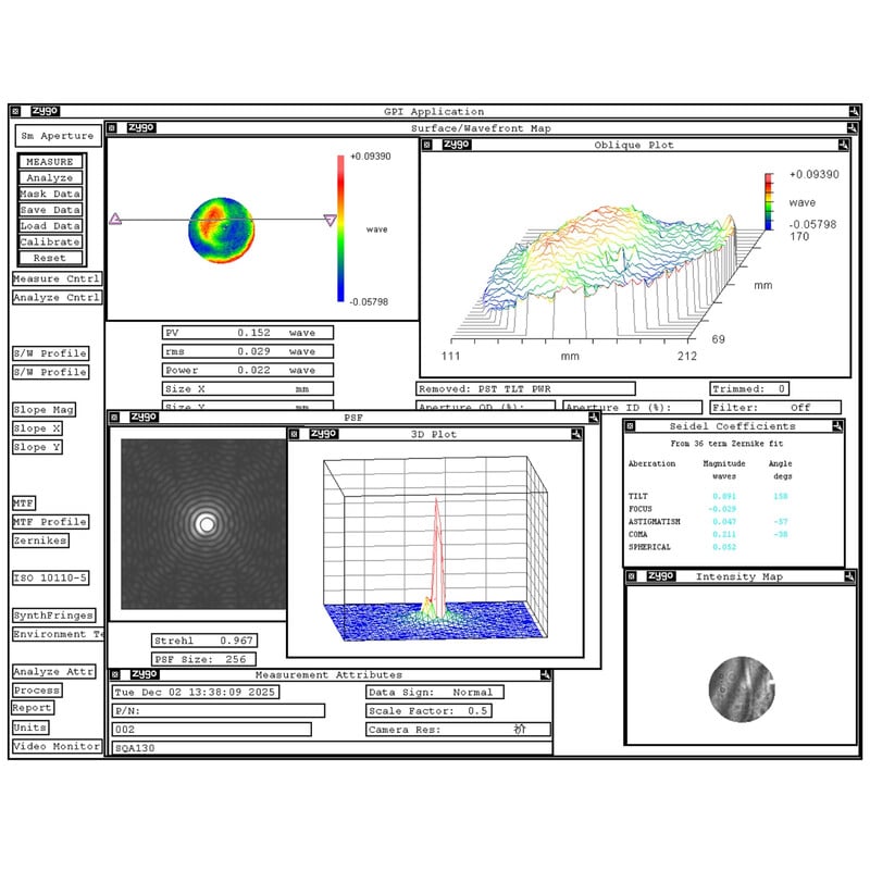 Askar Apochromatische refractor AP 130/624 SQA130